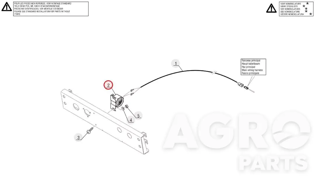 76925, Звуковой сигнал заднего хода, Manitou