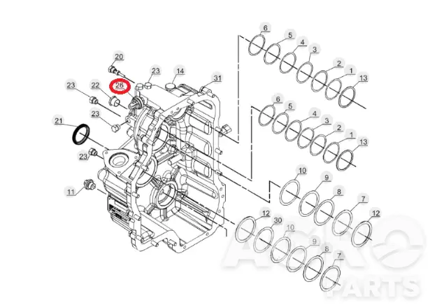 943890, ДАТЧИК ДАВЛЕНИЯ, Manitou