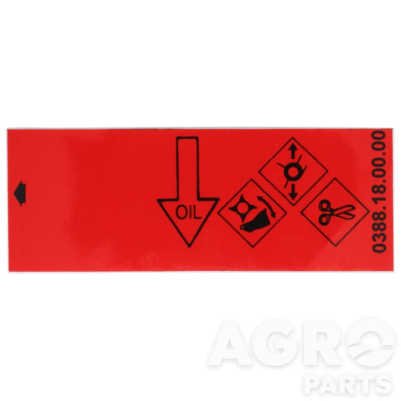 0388-18-00-00, Клейкая пленка, AGCO