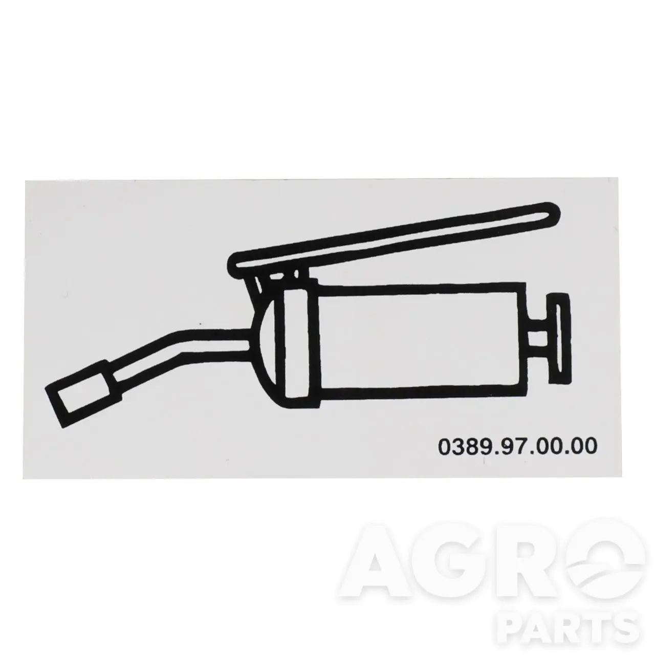 0389-97-00-00, Клейкая пленка, AGCO