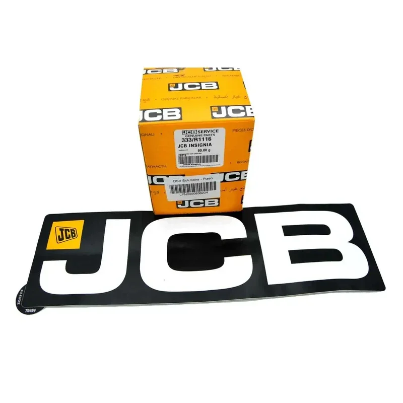 333/R1116, Эмблема наклейка (350 х 109), JCB