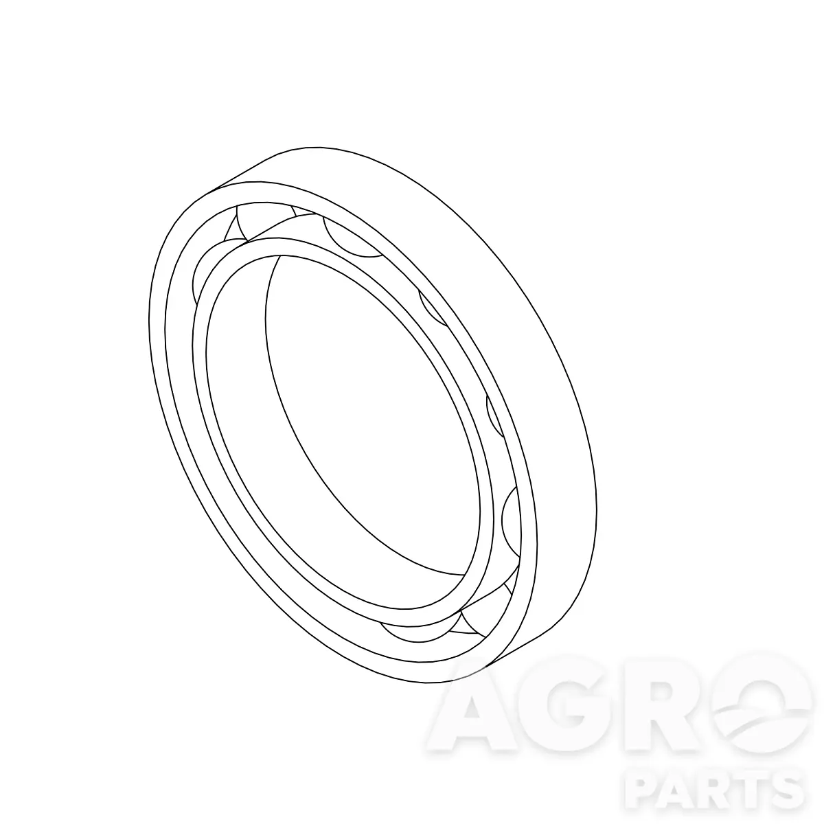AL161285, Шариковый подшипник, John Deere