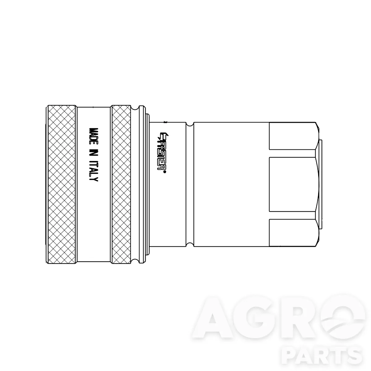 AL174797, Гн, быстрос, гидр, муфты, John Deere