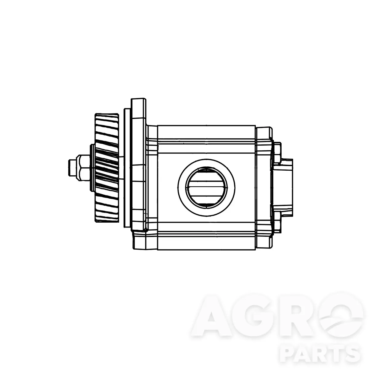 AT329495, Гидравлический насос, John Deere