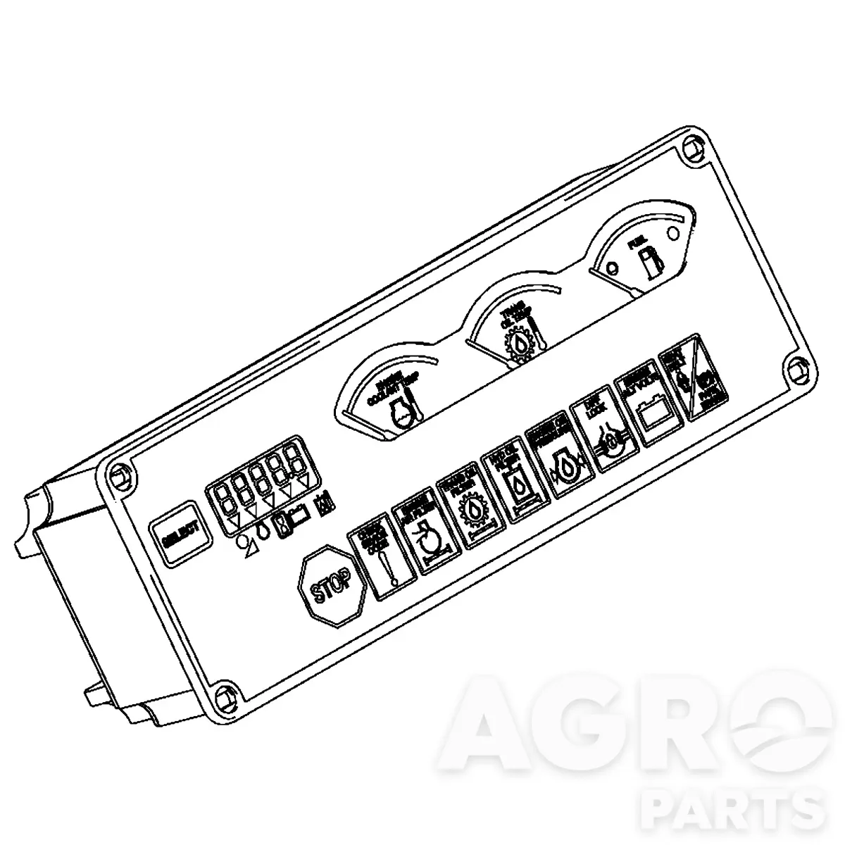 AT364018, Комплект  переходников, John Deere