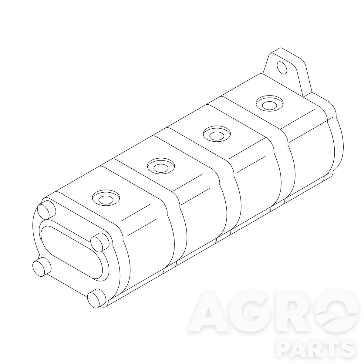 AXE12142, Гидравлический  насос, John Deere