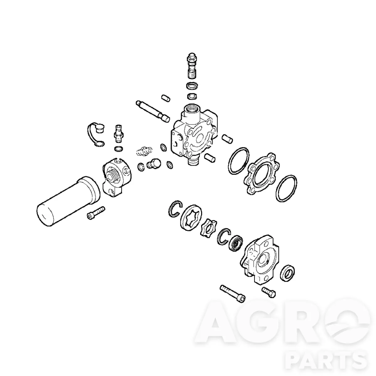 AZ56793, Гидравлический насос, John Deere
