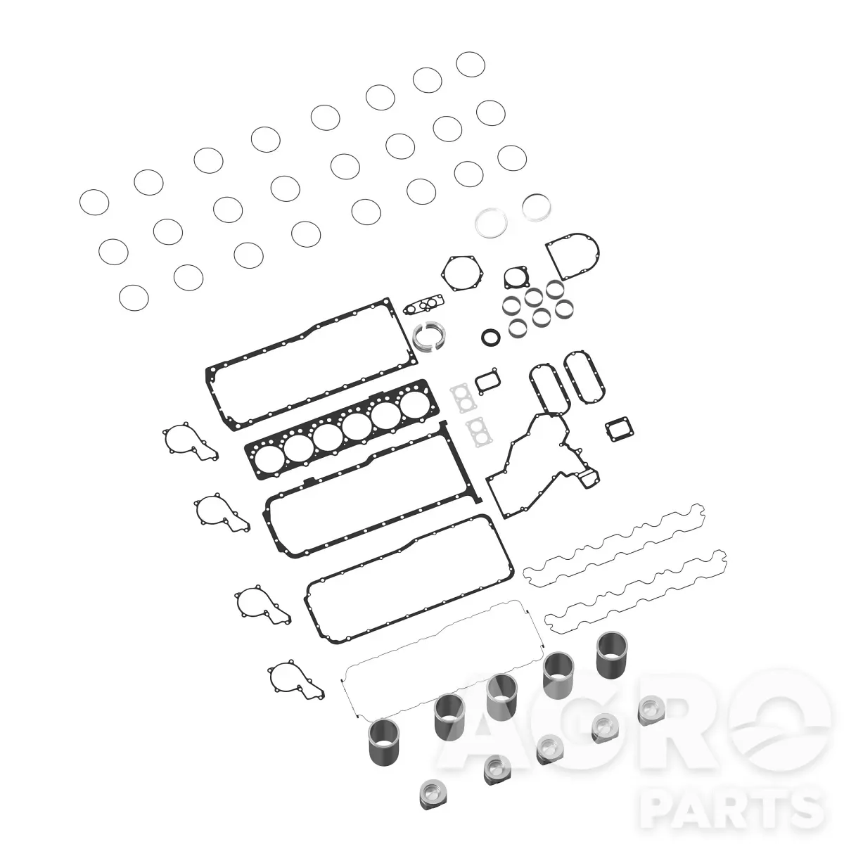 DZ114647, Компл,  для  рем,  двигат,, John Deere