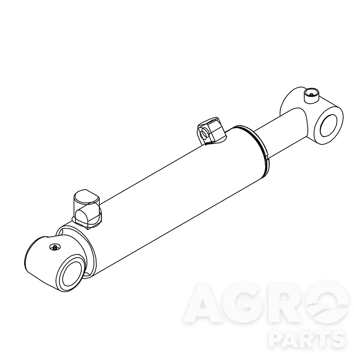 F059958, Гидравлический цилиндр, John Deere