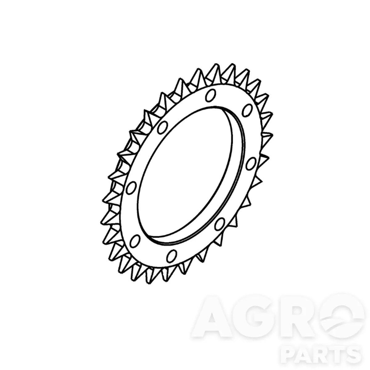 F065141, Мерный  ролик, John Deere