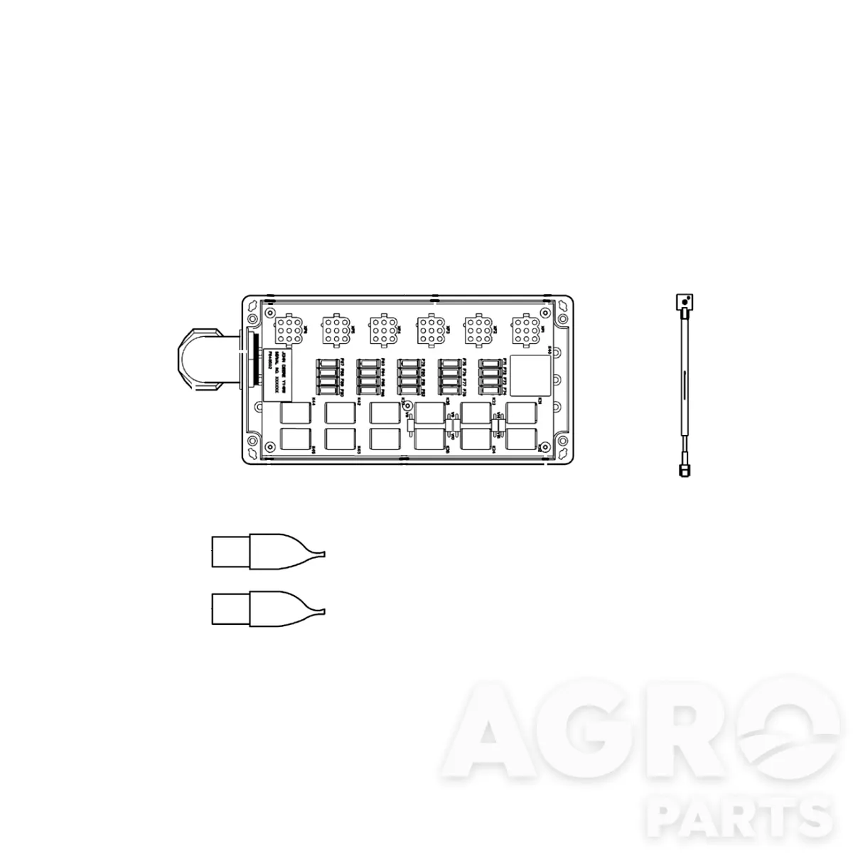 F662712, Жгут проводов, John Deere