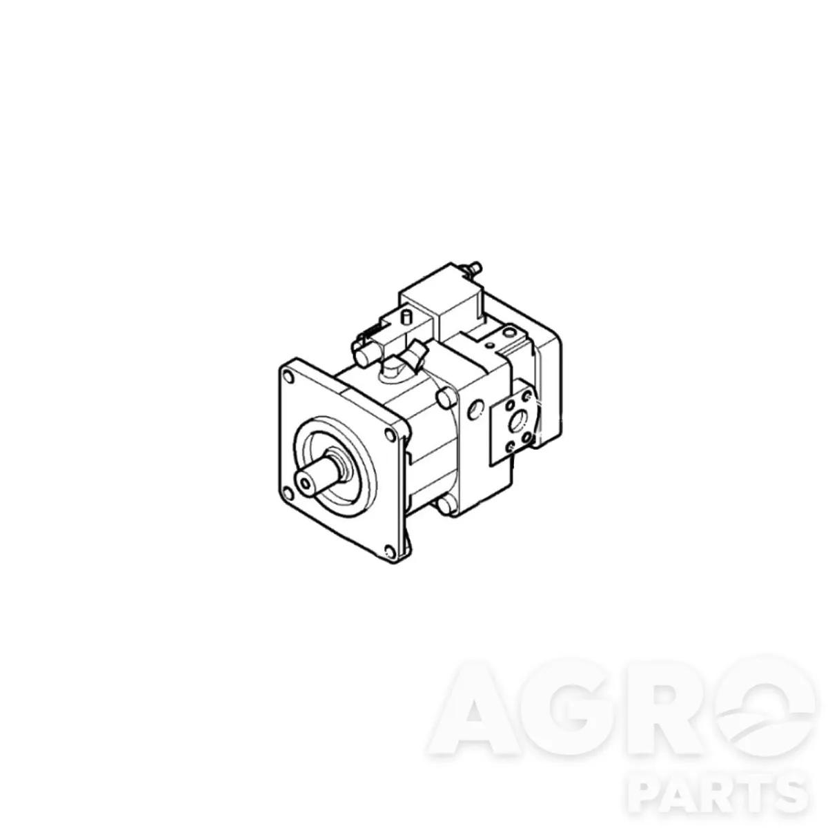 F680155, Гидравлический  насос, John Deere