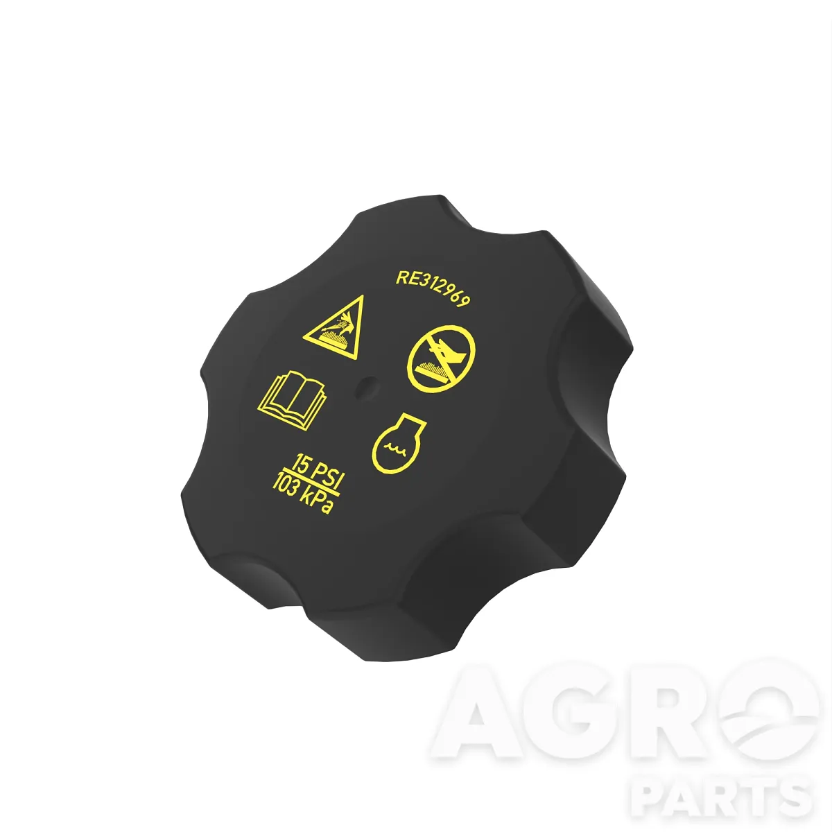 RE312969, Крышка  заливной  горловины, John Deere