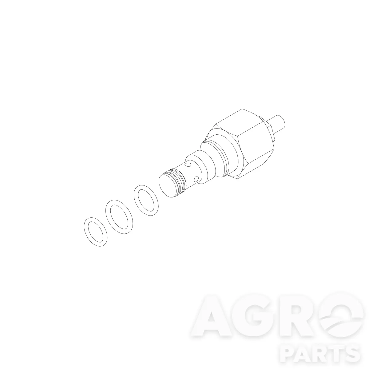 RE337589, Редукционный  клапан, John Deere