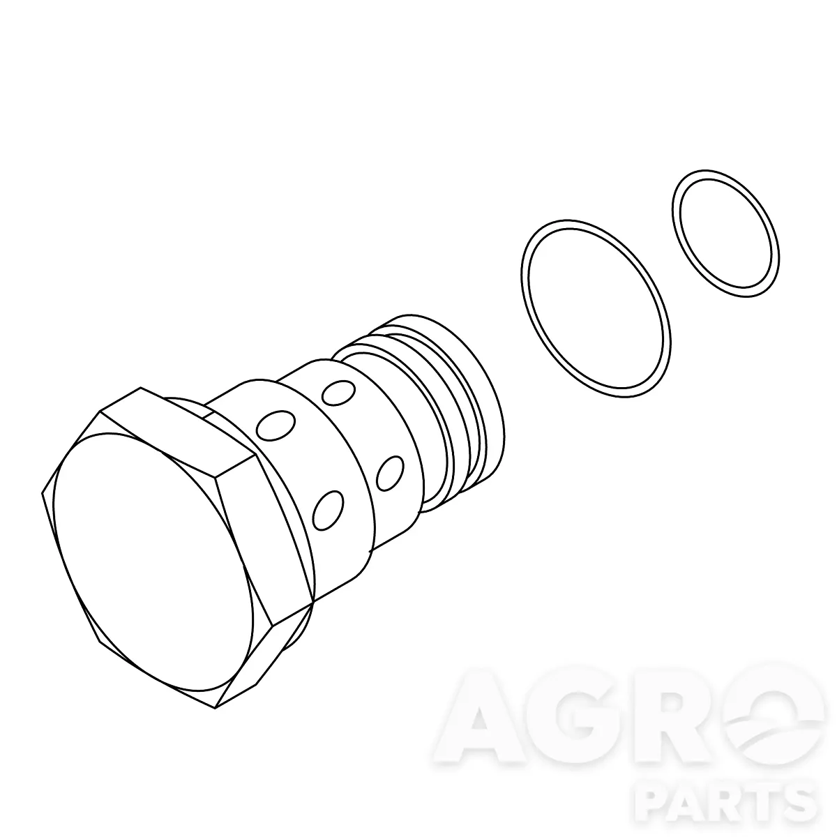 RE339558, Обратный клапан, John Deere