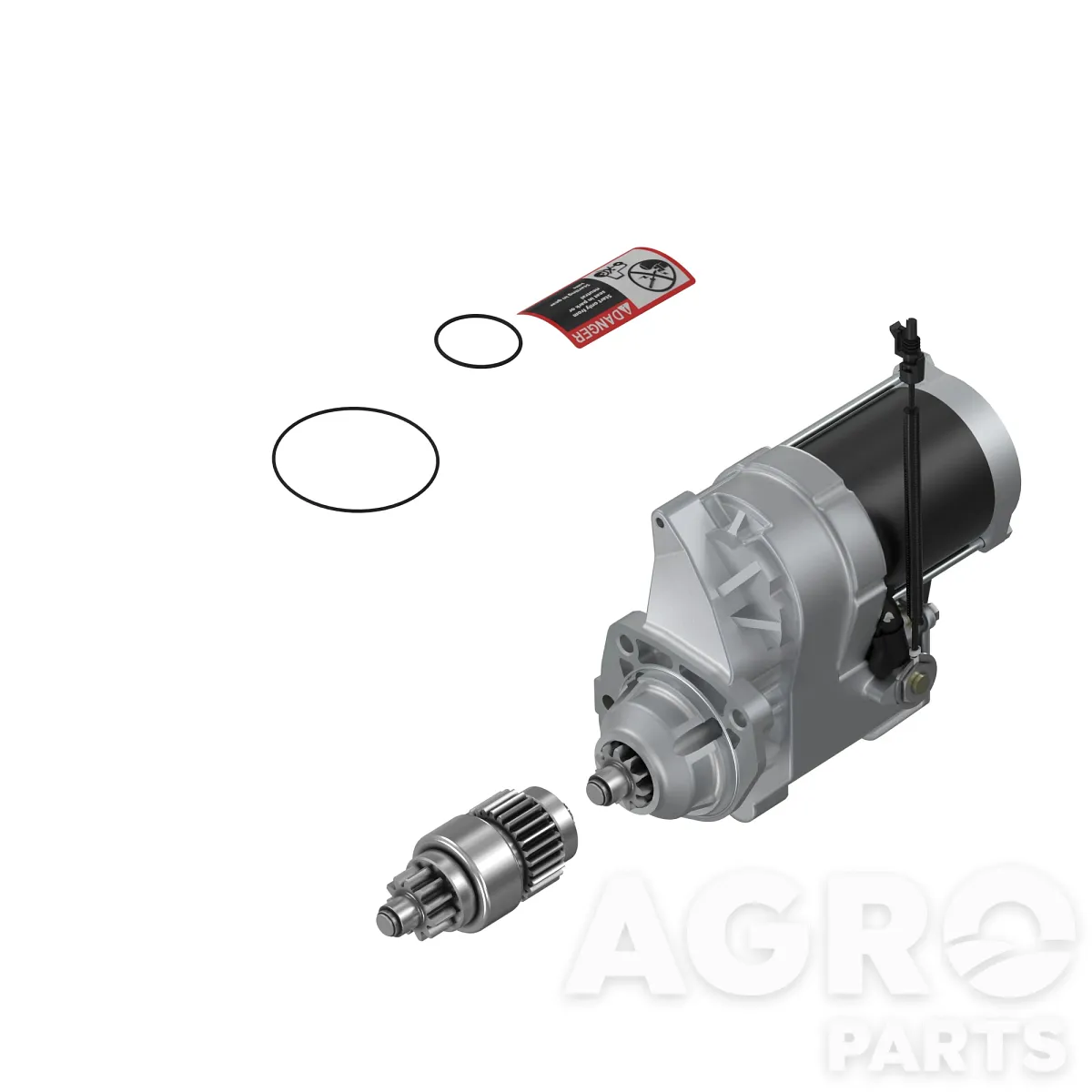 RE501150, Комплект стартера двигат,, John Deere