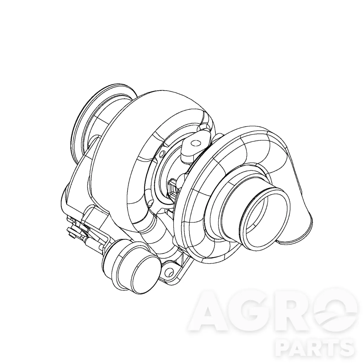 RE519833, Турбонагнетатель, John Deere