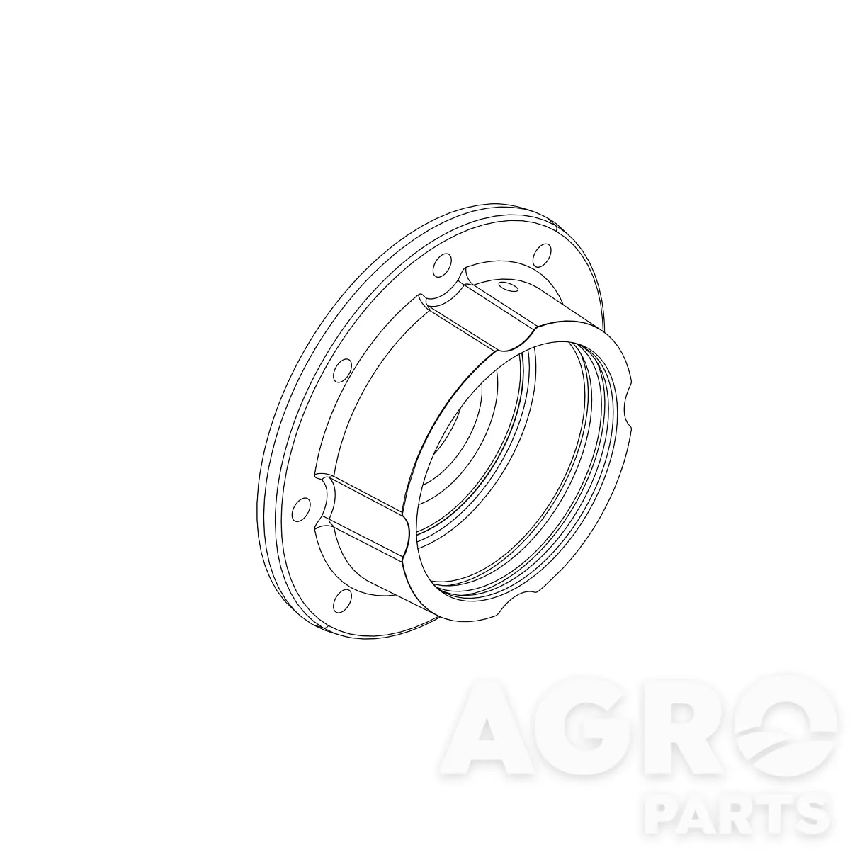 Z12821, Корп,  подшипн,  без  подш,, John Deere