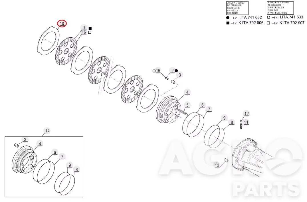 53017592, ФРИКЦИОННЫЙ ДИСК, Manitou
