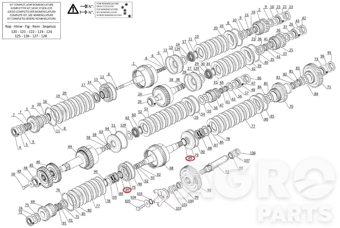 564461, Уплотнительное кольцо, Manitou