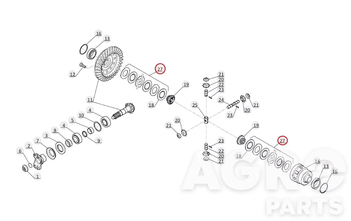 703073, Фрикционный диск, Manitou
